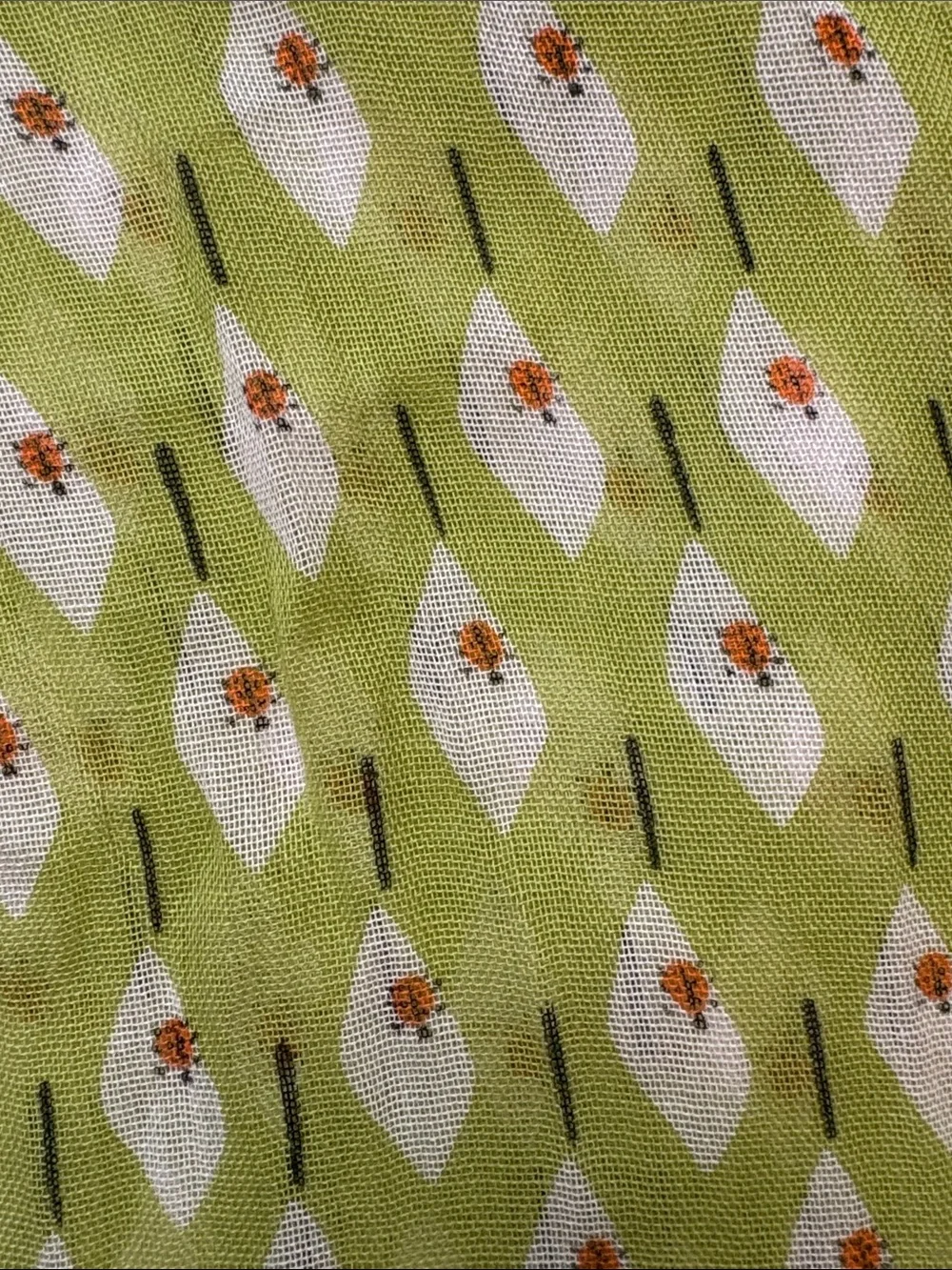 Vera, by Target, Lady Bug Scarf/Wrap, 68”x24” & Scarf Organizer